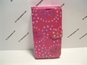 Picture of Lenovo Vibe B Pink Floral Diamond Wallet Case