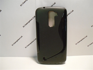 Picture of LG K10 Black S Wave Gel Cover