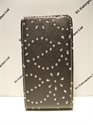 Picture of Nokia Lumia 620 Black Glitter Leather Case
