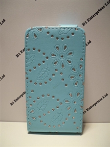 Picture of Nokia Lumia 820 Aqua Diamond Leather Case