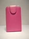 Picture of Samsung Galaxy Y Pro B5510 Pink Leather Flip Case