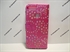 Picture of Huawei P Smart Pink Floral Glitter Wallet Case