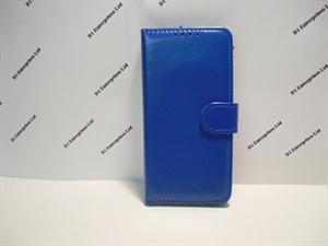 Picture of Huawei Y6 2018 Blue Leather Wallet Case
