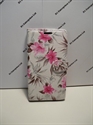 Picture of Xperia C4 White Floral Leather Wallet Case