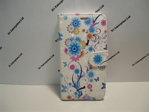 Picture of iPhone X Floral Butterfly Leather Wallet Case