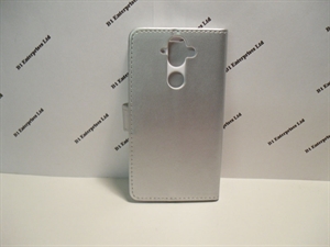 Picture of Nokia 8 Sirocco Silver Leather Wallet Case