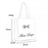 Picture of Bowknot Decoration Patent Large Women Tote Bag Casual Handbag 