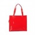 Picture of Red - Contrast Color Design Bowknot Decoration Patent Women Handbag