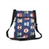Picture of Navy - Fashion Owl Pattern Cross Body Pouch Bag