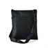 Picture of Black Zip Pocket Front Cross Body Pouch Bag With Shoulder Strap
