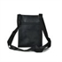 Picture of Black Contrast Zip Front Cross Body Pouch Bag