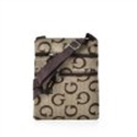 Picture of Coffee Classic G Cross Body Pouch Bag With Zip Front