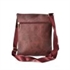 Picture of Red Zip Front Messenger Pouch Bag With Metal Detail