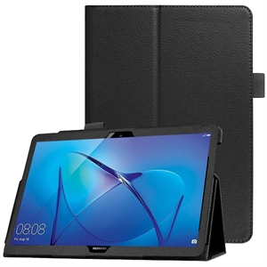 Picture of Huawei Mediapad M5 10 Black Folio Leather Case