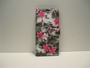 Picture of Huawei P20 Pro Grey Floral Leather Wallet Case