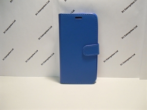 Picture of Galaxy S20 Blue Leather Wallet Case
