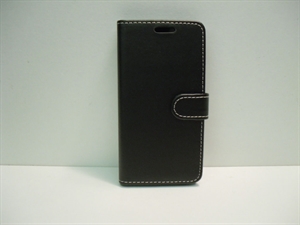 Picture of Huawei P Smart 2021 Black Leather Wallet Case