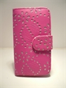 Picture of Samsung i9300 Galaxy S3 Pink Diamond Leather Book Pouch
