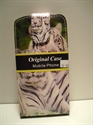 Picture of Galaxy S4 White Tiger Leather Case