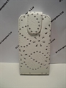 Picture of Blackberry Torch 9860 White Diamond Flip Case