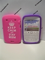 Picture of Blackberry Bold 9900 Pink Silicone Cover
